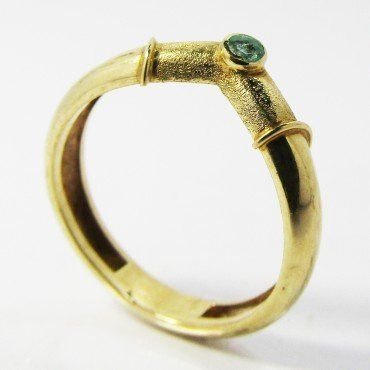 SORTIJA ORO AMARILLO PIEDRA