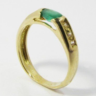 SORTIJA ORO AMARILLO PIEDRA
