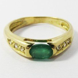 SORTIJA ORO AMARILLO PIEDRA