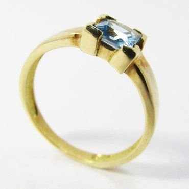 SORTIJA ORO AMARILLO PIEDRA