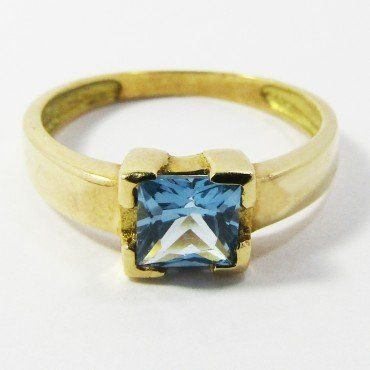 SORTIJA ORO AMARILLO PIEDRA