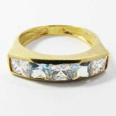 SORTIJA ORO AMARILLO PIEDRA