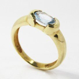 SORTIJA ORO AMARILLO PIEDRA