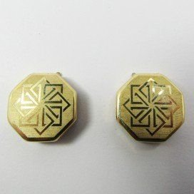 CUBREBOTONES ORO AMARILLO