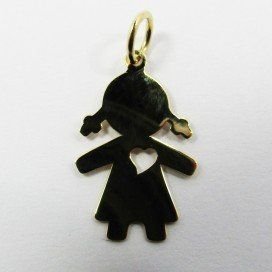 COLGANTE ORO AMARILLO NIÑ@