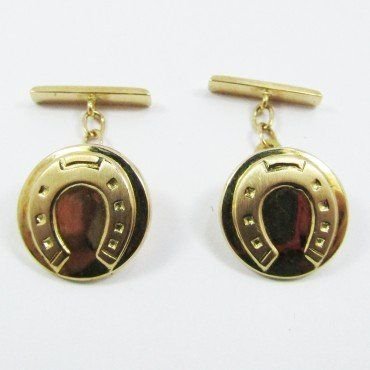 GEMELOS ORO AMARILLO