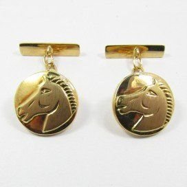 GEMELOS ORO AMARILLO