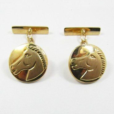 GEMELOS ORO AMARILLO