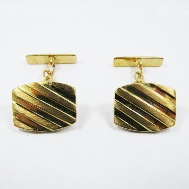 GEMELOS ORO AMARILLO