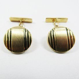 GEMELOS ORO AMARILLO