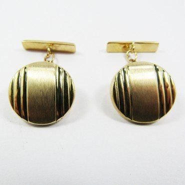 GEMELOS ORO AMARILLO