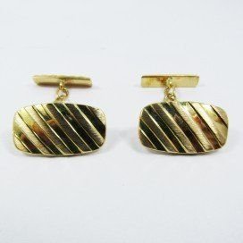 GEMELOS ORO AMARILLO