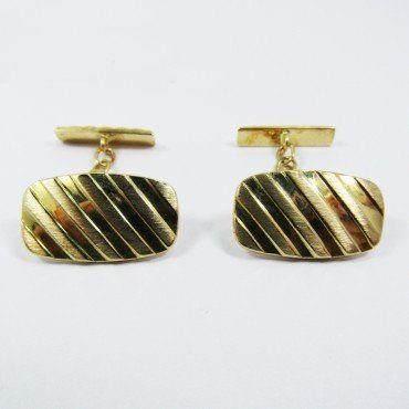 GEMELOS ORO AMARILLO
