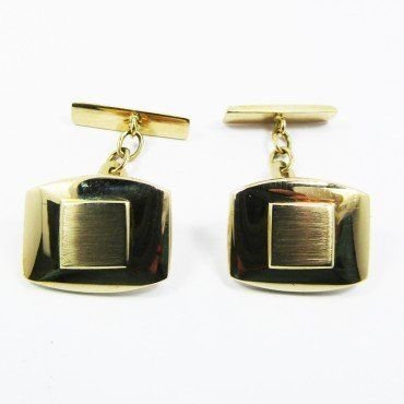 GEMELOS ORO AMARILLO