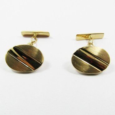 GEMELOS ORO AMARILLO