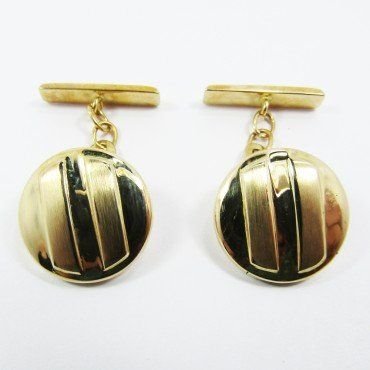 GEMELOS ORO AMARILLO