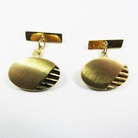 GEMELOS ORO AMARILLO
