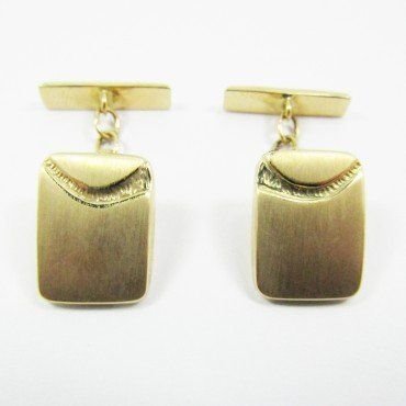 GEMELOS ORO AMARILLO