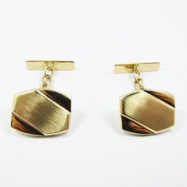 GEMELOS ORO AMARILLO
