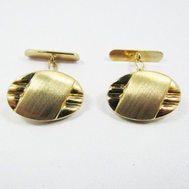 GEMELOS ORO AMARILLO