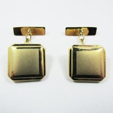GEMELOS ORO AMARILLO
