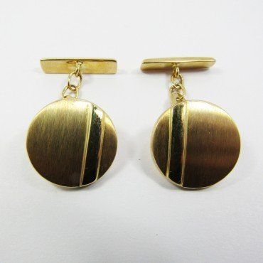 GEMELOS ORO AMARILLO