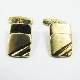 GEMELOS ORO AMARILLO