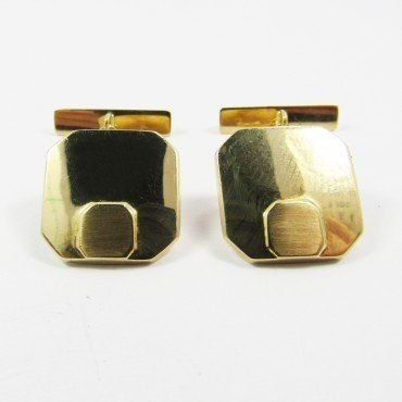 GEMELOS ORO AMARILLO