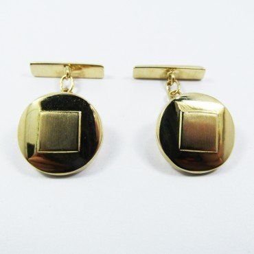 GEMELOS ORO AMARILLO