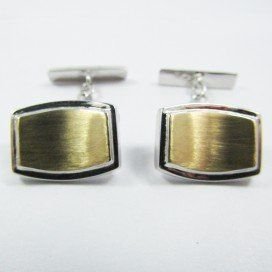 GEMELOS ORO BICOLOR