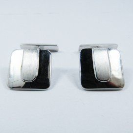 GEMELOS ORO BLANCO