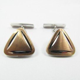 GEMELOS ORO ROSA Y BLANCO
