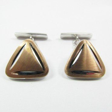 GEMELOS ORO ROSA Y BLANCO