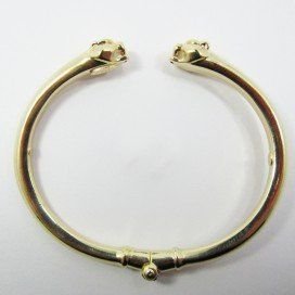PULSERA ARO ORO AMARILLO ITALIANO LISO