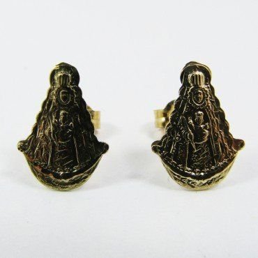 PENDIENTES AMARILLO VIRGEN DEL ROCIO