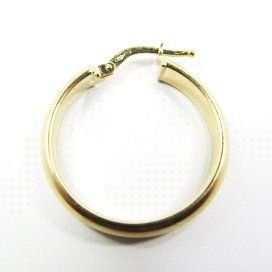 PENDIENTES ARO ORO AMARILLO TUBO