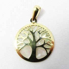 COLGANTE ORO AMARILLO PIEDRA