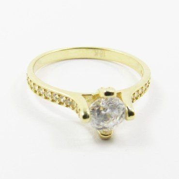 SORTIJA ORO AMARILLO PIEDRA