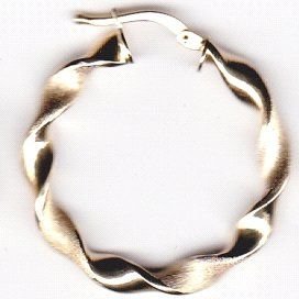 PENDIENTES ARO ORO AMARILLO ITALIANO