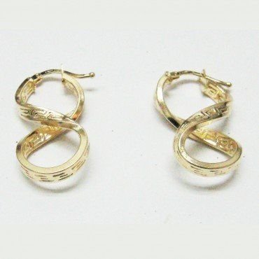 PENDIENTES ARO ORO AMARILLO ITALIANO