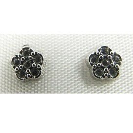 PENDIENTES NIÑA ORO BLANCO PIEDRA