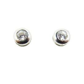 PENDIENTES NIÑA ORO BLANCO PIEDRA