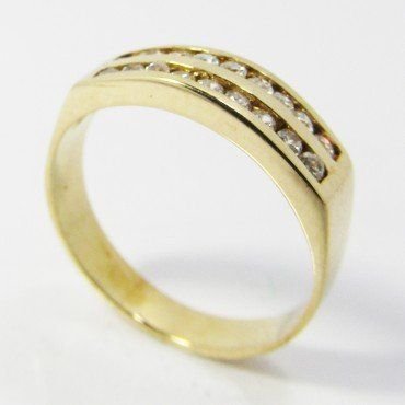 SORTIJA ORO AMARILLO PIEDRA