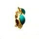 PENDIENTES ORO AMARILLO PIEDRA
