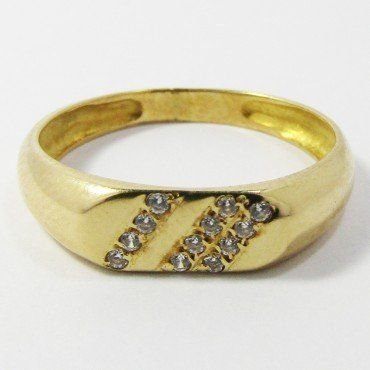 SORTIJA ORO AMARILLO PIEDRA