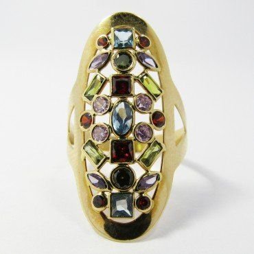 SORTIJA ORO AMARILLO PIEDRA