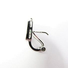 PENDIENTES ORO BLANCO PIEDRA