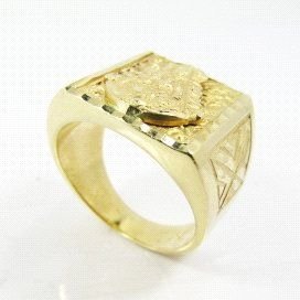 SELLO CABALLERO AMARILLO VIRGEN DEL ROCI