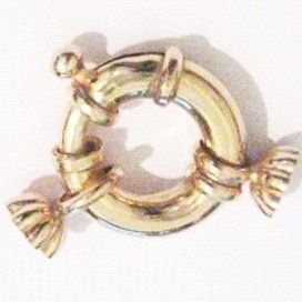 BOCHE COLLAR ORO AMARILLO