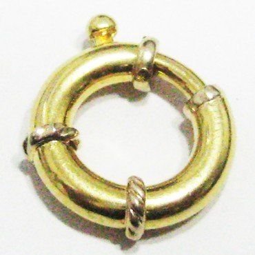 BOCHE COLLAR ORO AMARILLO